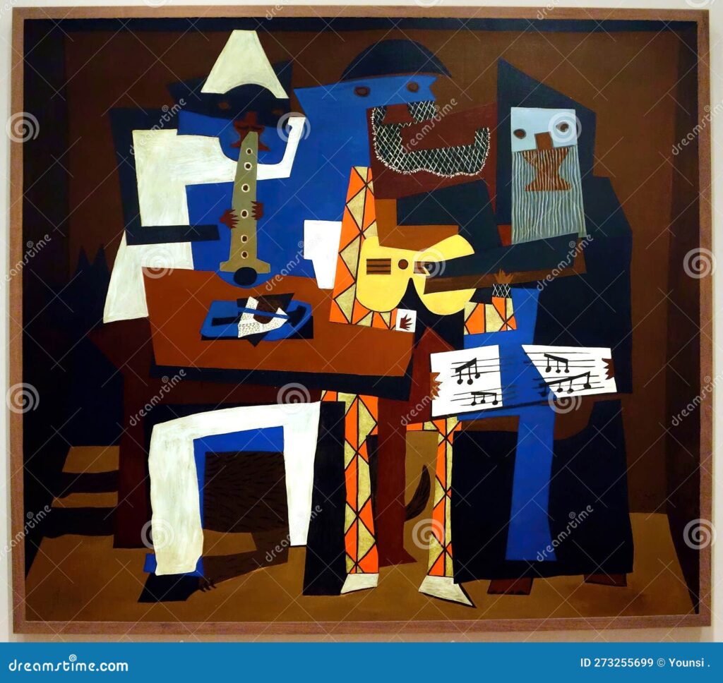 Three Musicians, 1921 (روغن روی بوم)، 1921 AD (C20 AD)، توسط هنرمند: Picasso, Pablo (1881-1973) اسپانیایی- عکس و وکتور Three Musicians, 1921 (روغن روی بوم)، 1921 AD (C20 AD)، توسط هنرمند: Picasso, Pablo (1881-1973) اسپانیایی- عکس و وکتور Three Musicians, 1921 (روغن روی بوم)، 1921 AD (C20 AD)، توسط هنرمند: Picasso, Pablo (1881-1973) اسپانیایی- عکس و وکتور Three Musicians, 1921 (روغن روی بوم)، 1921 AD (C20 AD)، توسط هنرمند: Picasso, Pablo (1881-1973) اسپانیایی- عکس و وکتور