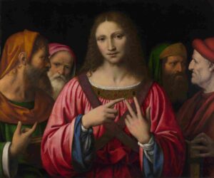 نقاشی Bernardino Luini - Christ among the Doctors