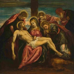 نقاشی Circle of Jacopo Tintoretto - Lamentation