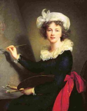 نقاشی Elisabeth Vigée Le Brun - Self-portrait1790