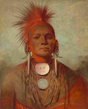 George Catlin - See-non-ty-a, an Iowa Medicine Man