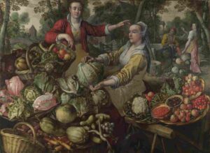 نقاشی Joachim Beuckelaer - The Four Elements - Earth