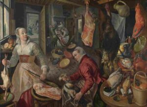 نقاشی Joachim Beuckelaer - The Four Elements - Fire