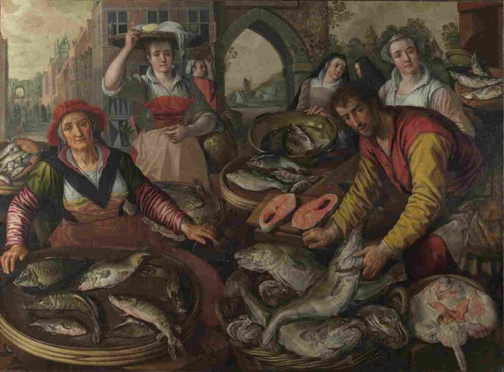 نقاشی Joachim Beuckelaer - The Four Elements