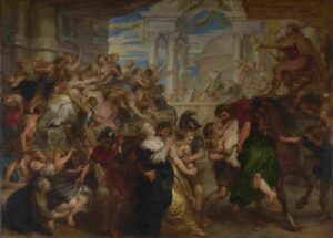 نقاشی Peter Paul Rubens - The Rape of the Sabine Women