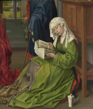 نقاشی Rogier van der Weyden - The Magdalen Reading