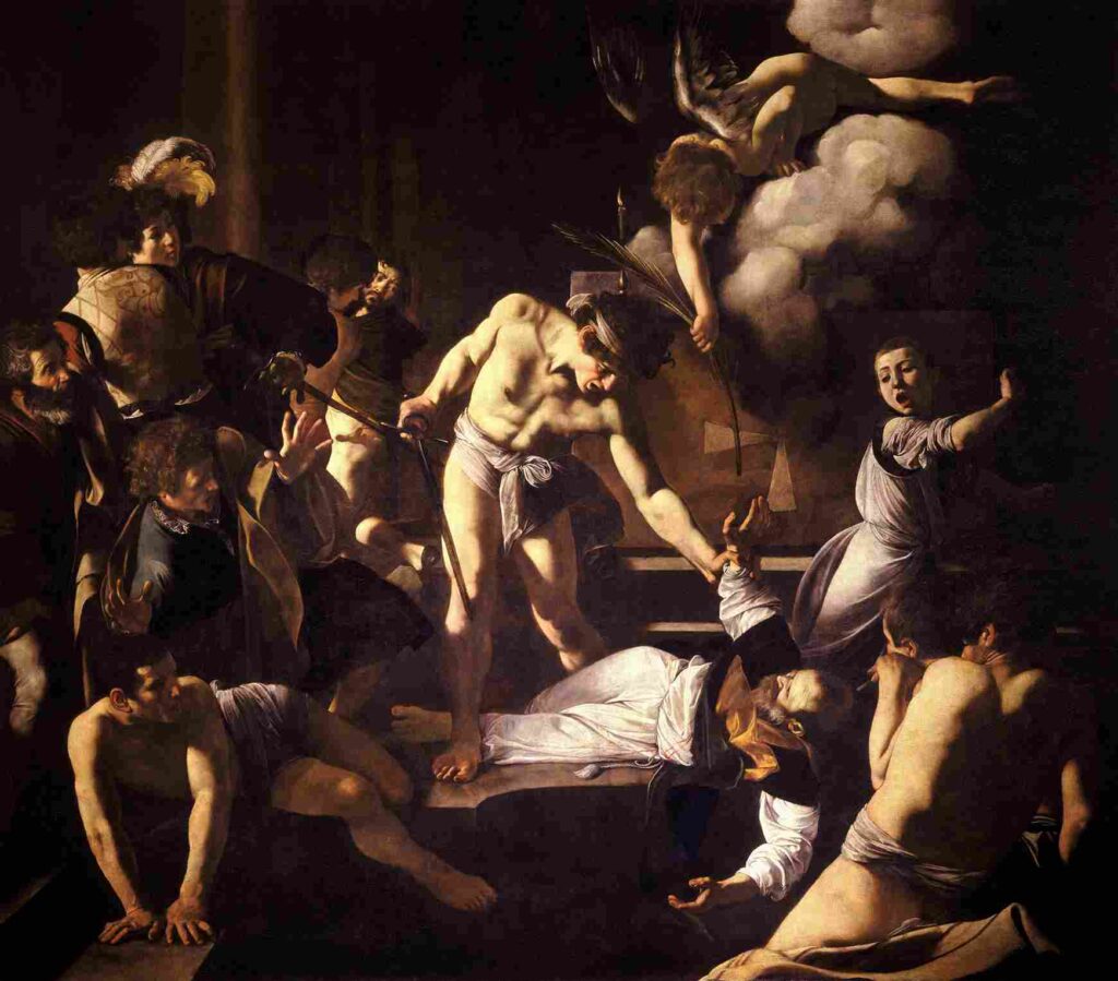 The Martyrdom if Saint Matthew 1600 (italy)