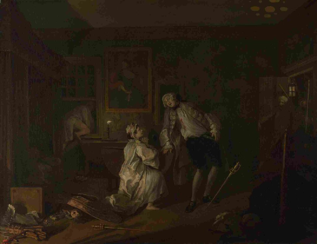 نقاشی William Hogarth - Marriage A-la-Mode