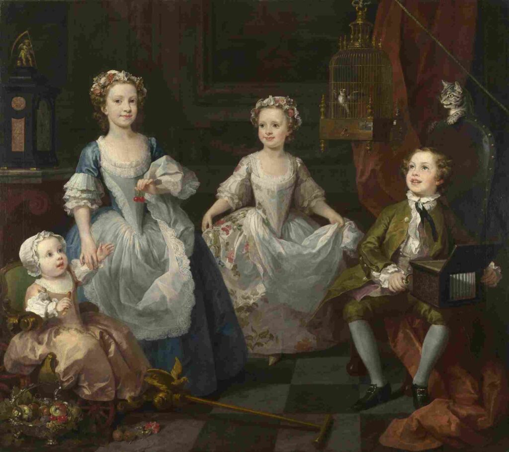 نقاشی William Hogarth - The Graham Children