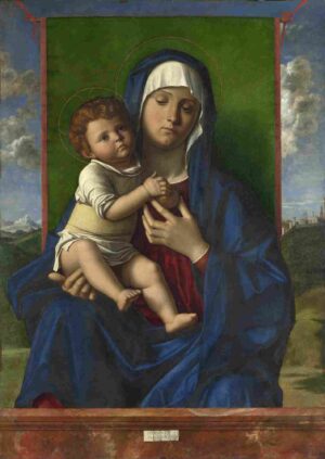 نقاشی Workshop of Giovanni Bellini - The Virgin and Child