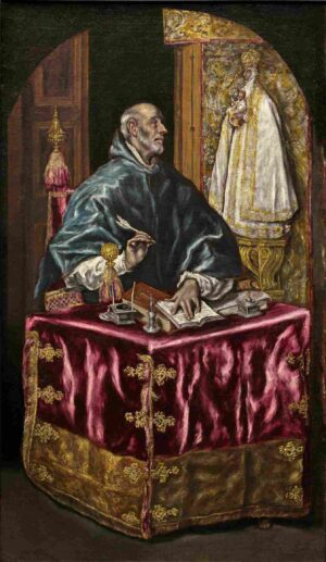 نقاشیEl Greco - Saint Ildefonso