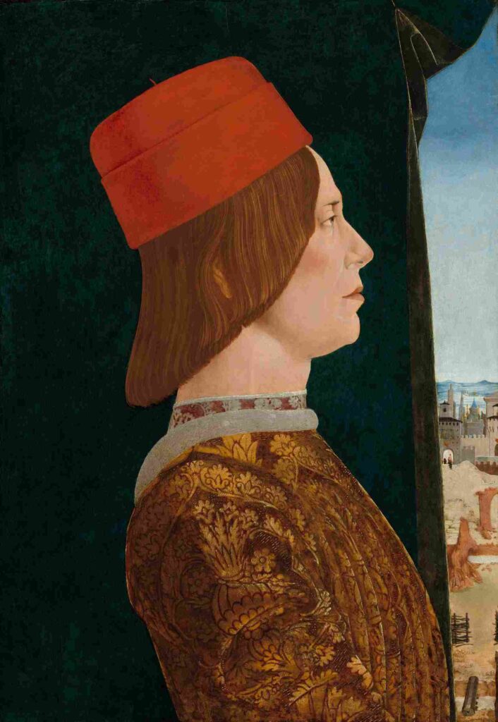 نقاشی Ercole de' Roberti - Giovanni II Bentivoglio