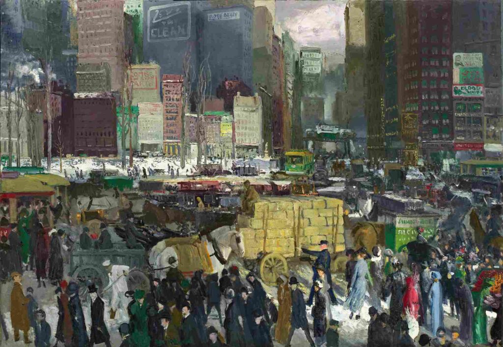 نقاشیGeorge Bellows - New York