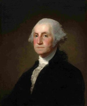 نقاشیGilbert Stuart - George Washington