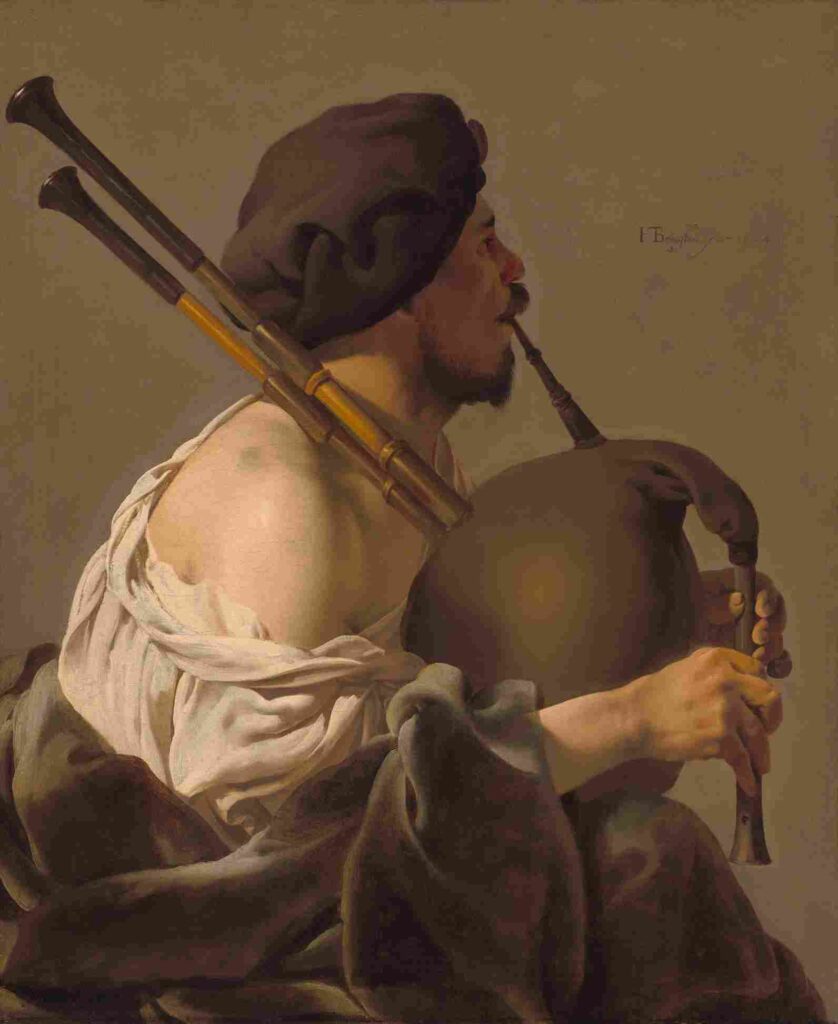 نقاشیHendrick ter Brugghen - Bagpipe Player