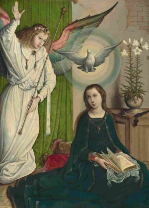 نقاشیJuan de Flandes - The Annunciation