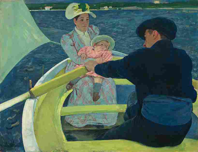 نقاشی Mary Cassatt - The Boating Party