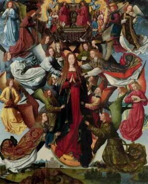 نقاشی Master of the Saint Lucy Legend - Mary, Queen of Heaven