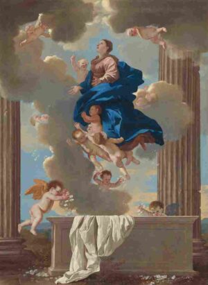 نقاشی Nicolas Poussin - The Assumption of the Virgin