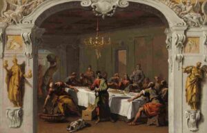 نقاشی Sebastiano Ricci - The Last Supper